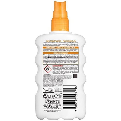Garnier - Clear Protect Spray Transparente Spf30