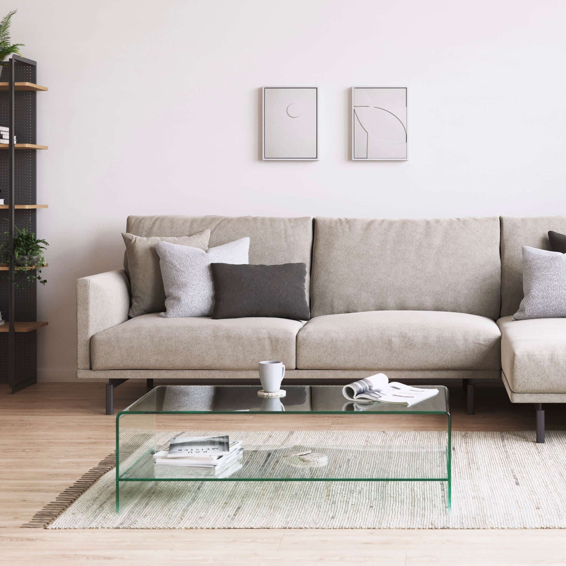 Kave Home Burano Salontafel - 110 x 55 cm