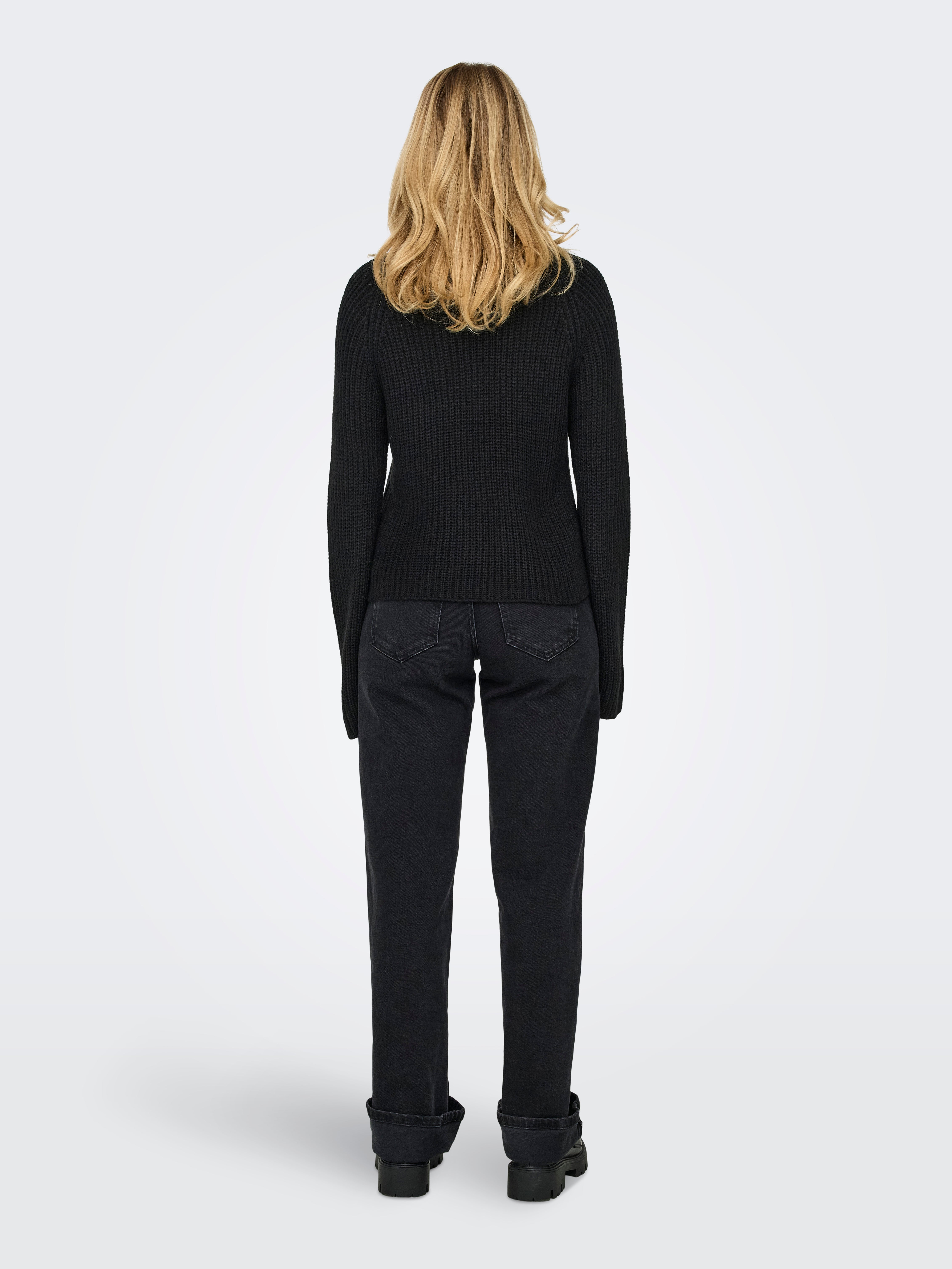 JDYJUSTY Strickpullover Black