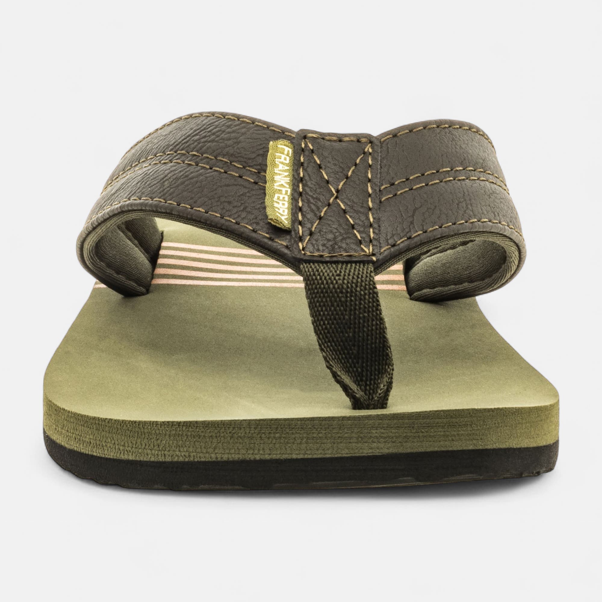Claquettes de plage Homme kaki