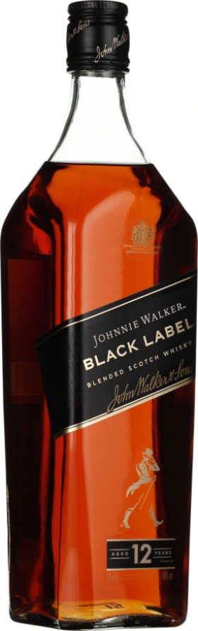 JOHNNIE WALKER BLACK LABEL 1LTR