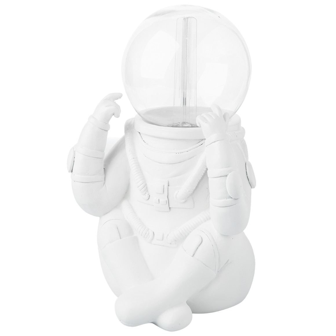 Topolino Lampe in Astronauten-Form weiss