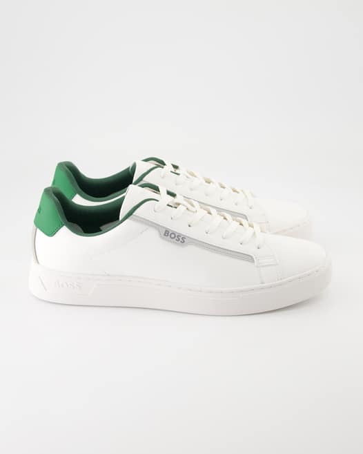 Boss Rhys Tennp Sneaker in Weiß
