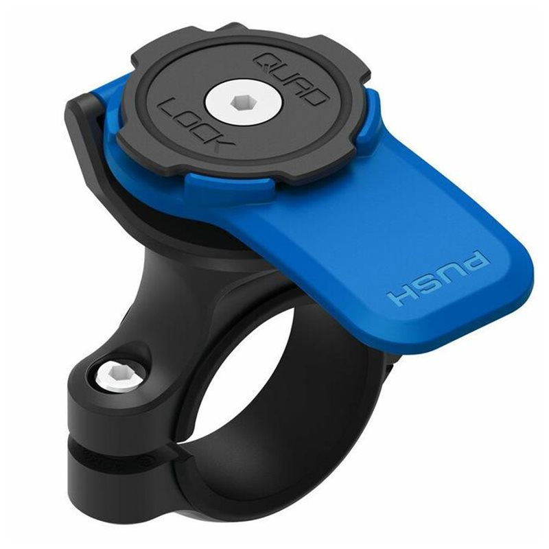 Motorcycle Mount V2 Universal Motorrad Halterung mit Sicherungsverschluss (QLM-HBR) - Schwarz / Blau
