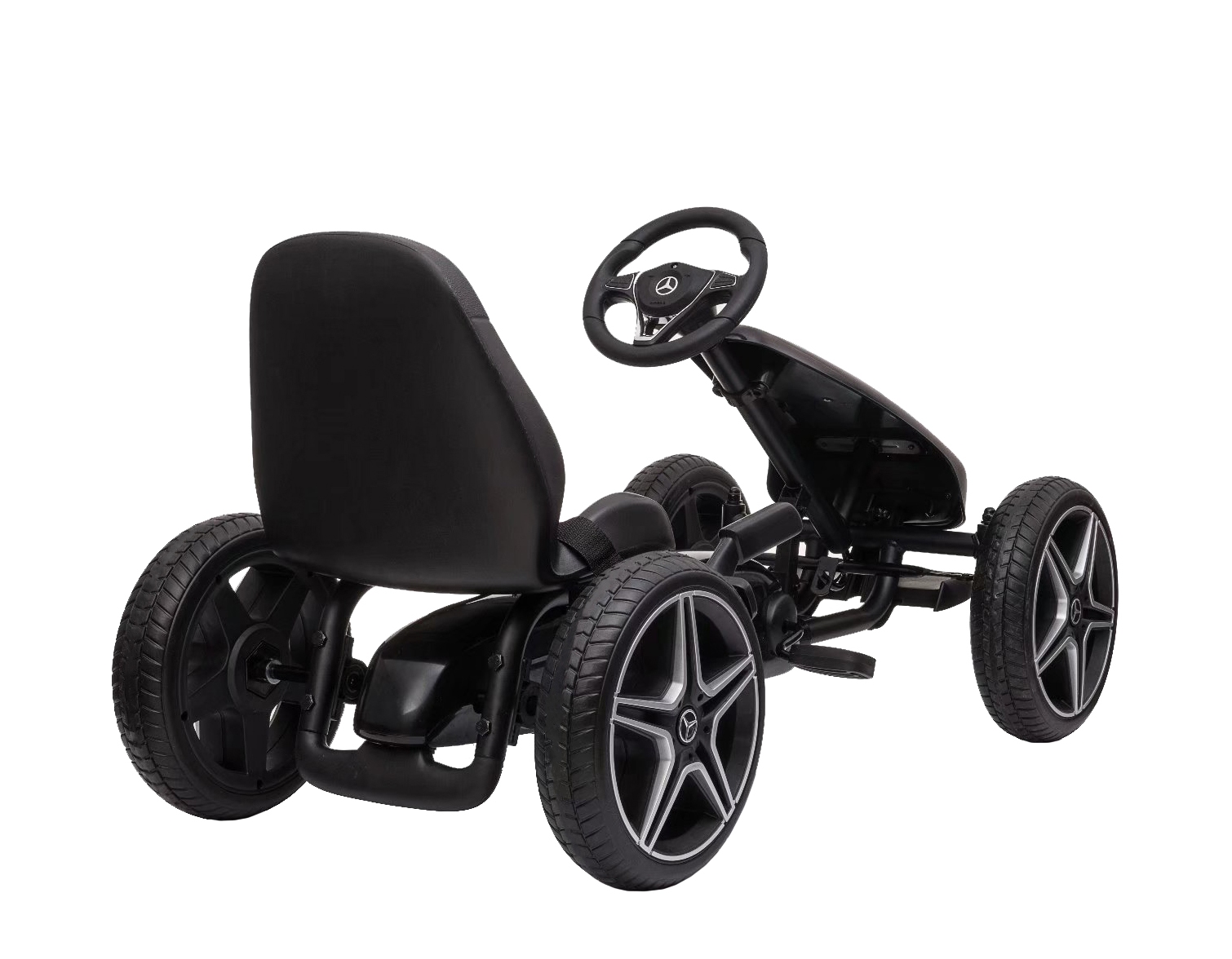 Go Kart Kinder Mercedes schwarz