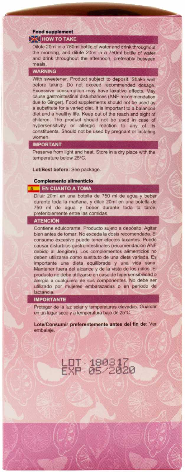Fharmonat Gengibre e Limão + Colágeno 500 ml