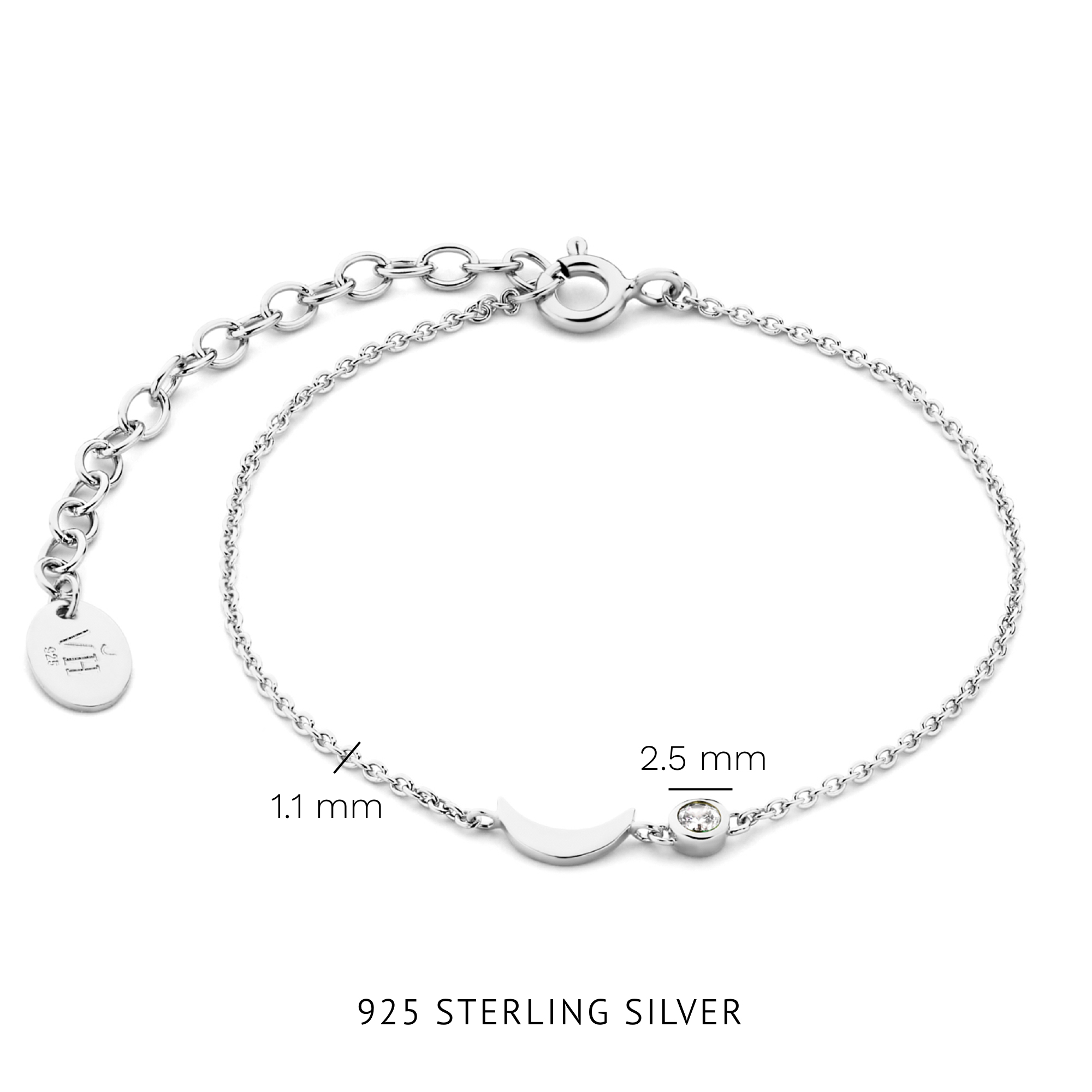 armband Violet Hamden Violet Hamden Zilver