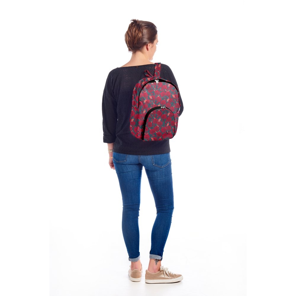 Sac À Dos Pliable Oiseau De Noël