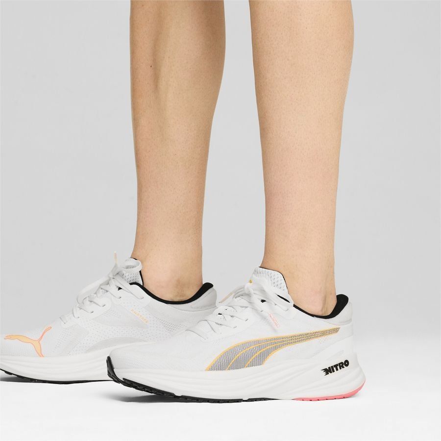 PUMA Magnify Nitro 2 Chaussures de Running - Blanc/Jaune