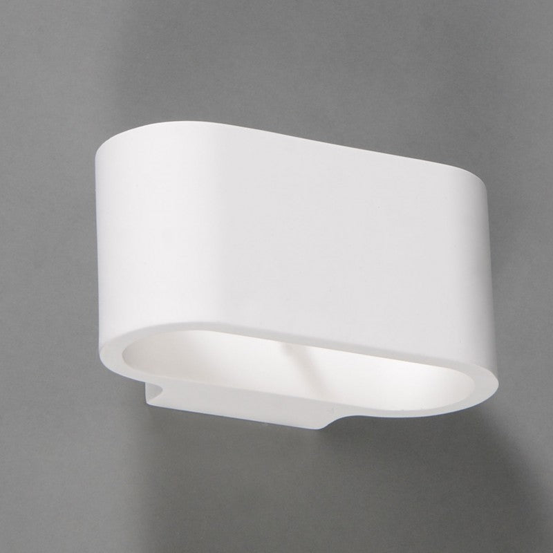 QAZQA Moderne wandlamp wit plat - Gipsy Arles