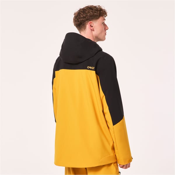 Veste de ski OAKLEY TNP TBT SHELL JACKET AMBER YELLOW/BLACKOUT