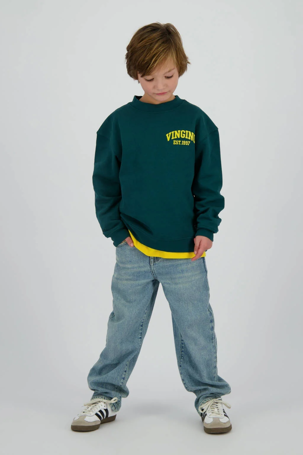 Vingino sweater donkergroen