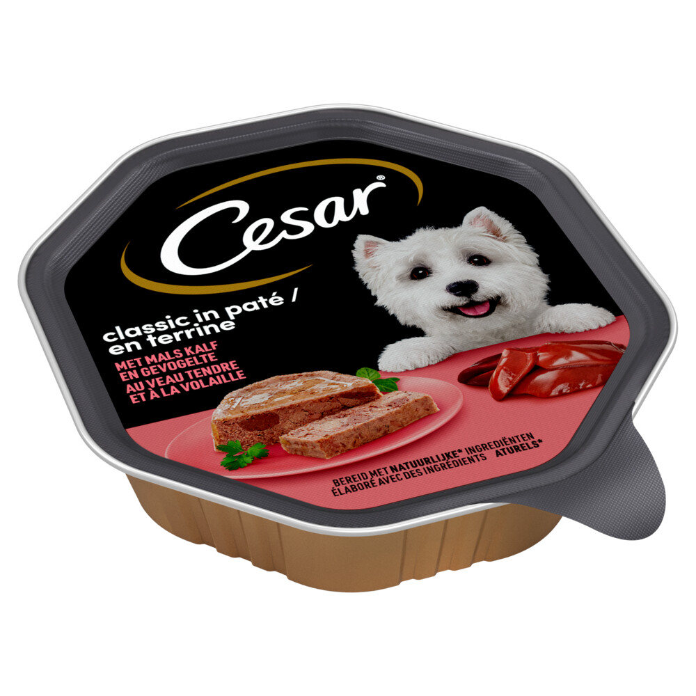 Cesar Classic Paté Kalf - Gevogelte150 gr