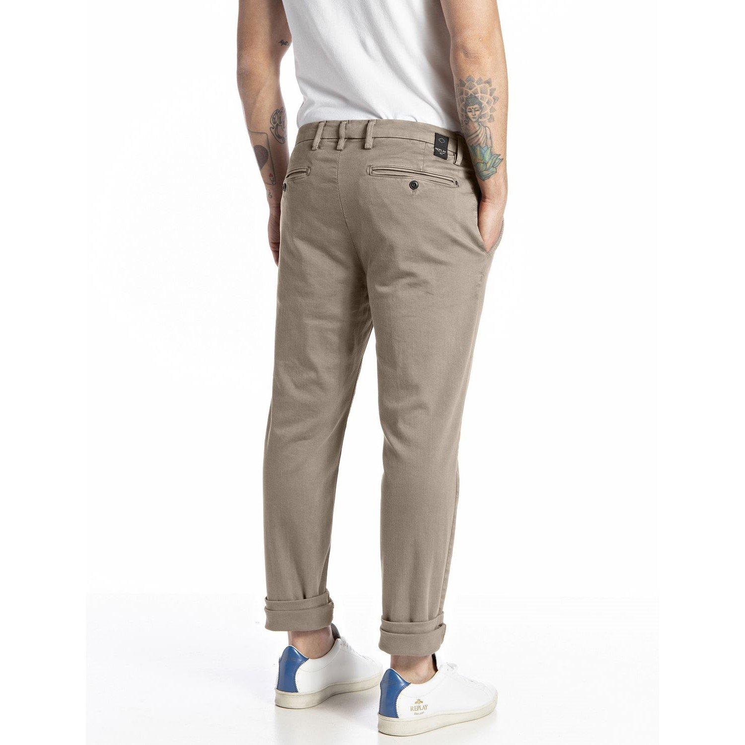 Replay Hyperflex Zeumar Slim Chinos