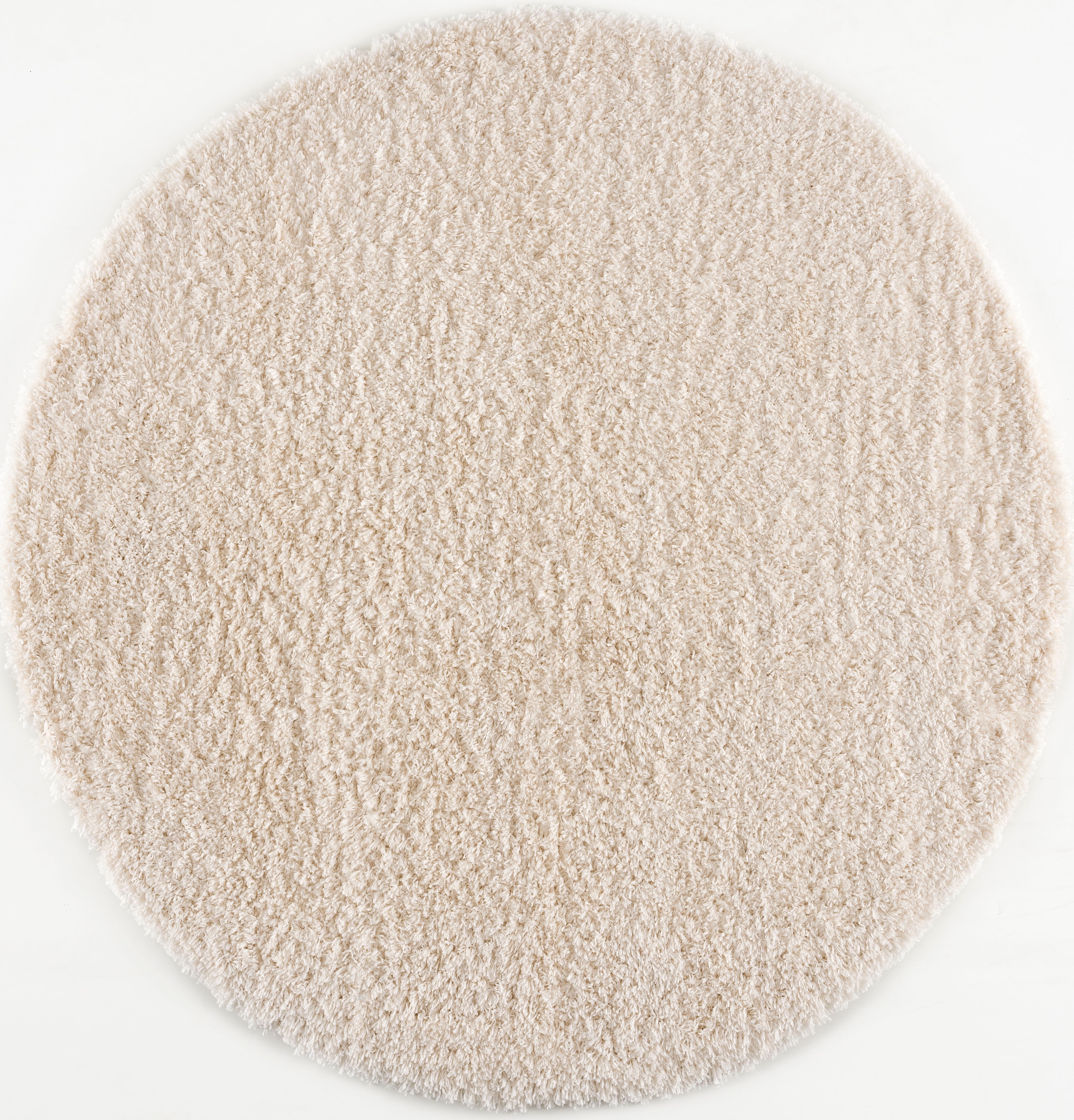 Sanat Hochflor-Teppich »Porto« rund 45 mm Höhe Wohnzimmer, Langflor, Shaggy Teppich