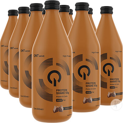 QNT Protein Shake Goût Chocolat 12x500ml