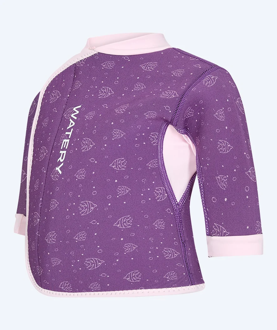 Watery neopren trøje - Baia Top - Atlantic Purple