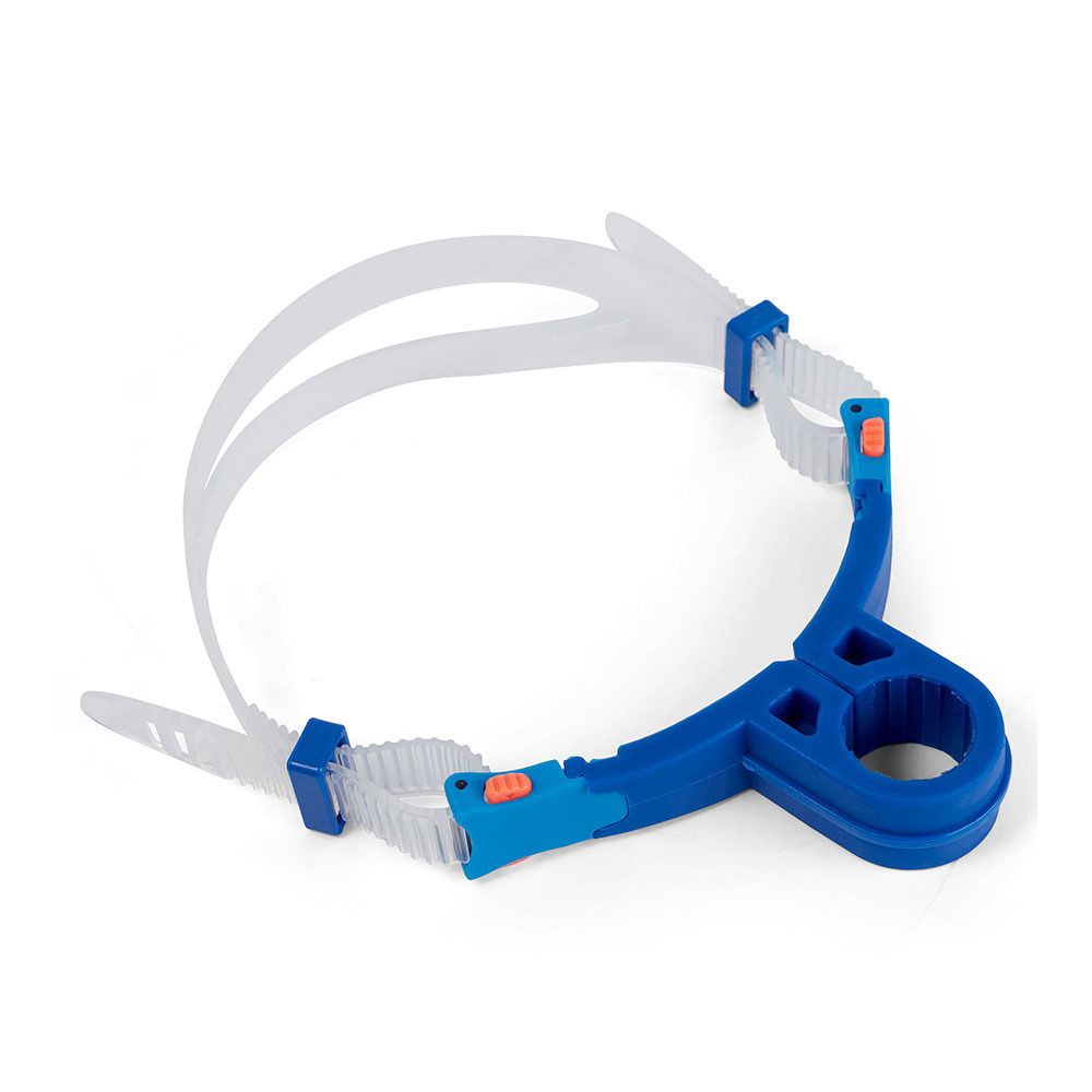 Speedo CENTRE SNORKEL - Tuba blue/blue