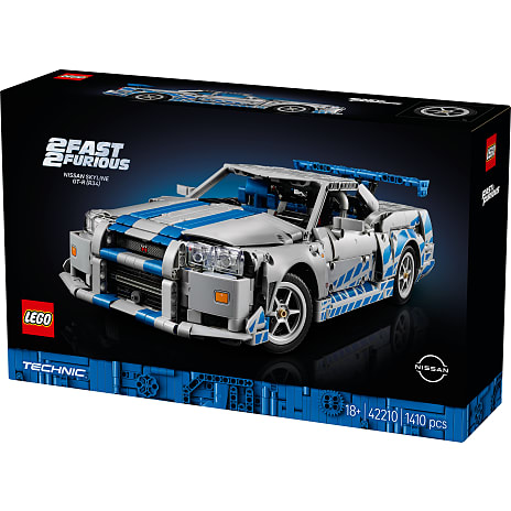 LEGO Technic 2 Fast 2 Furious Nissan Skyline GT-R (R34)-bil 42110