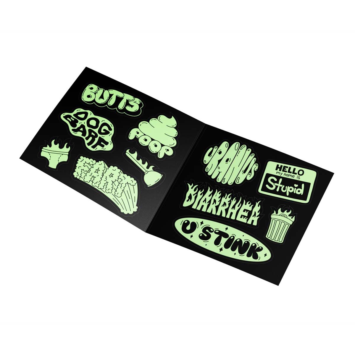 Cards Against Humanity Family Glow In The Dark Box