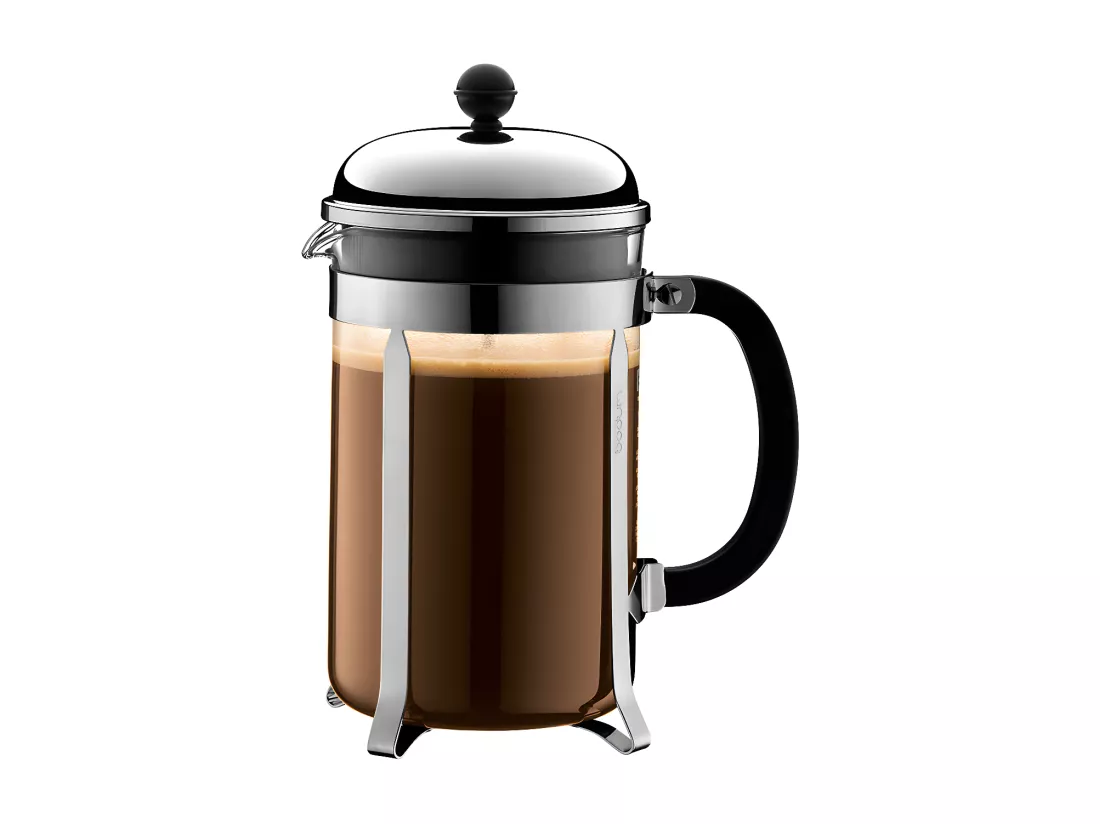 Cafetière Chambord 12 tasses en inox - sans boîte