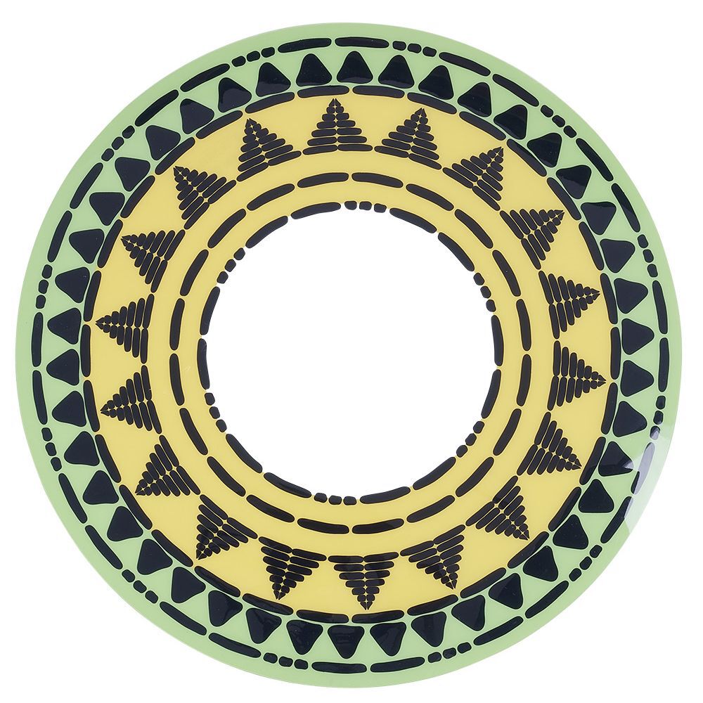 Set de table rond ajouré motif ethnique Ø38cm