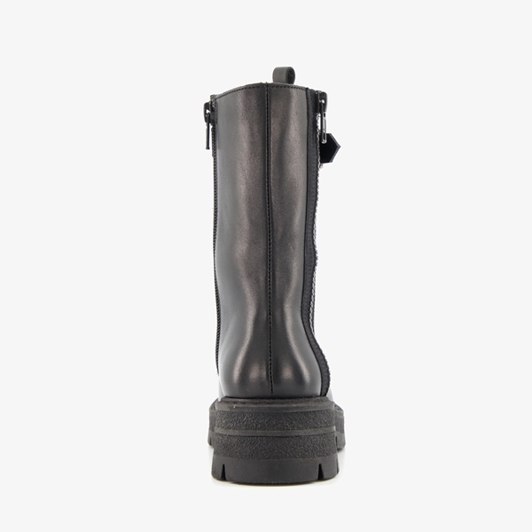 Groot hoge leren meisjes veterboots