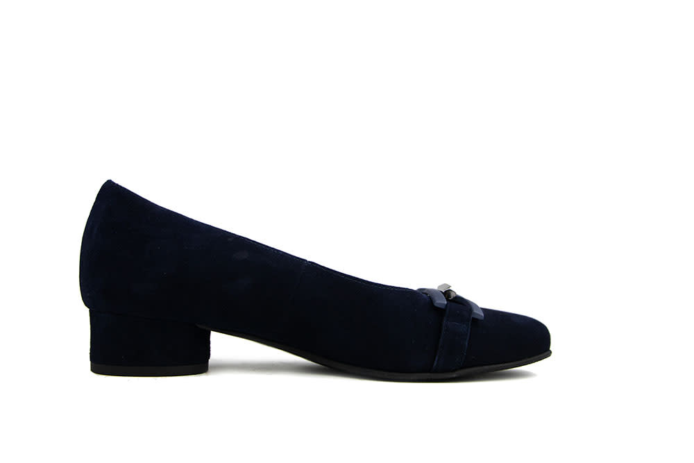 Hassia Pump Blue Suede Roma
