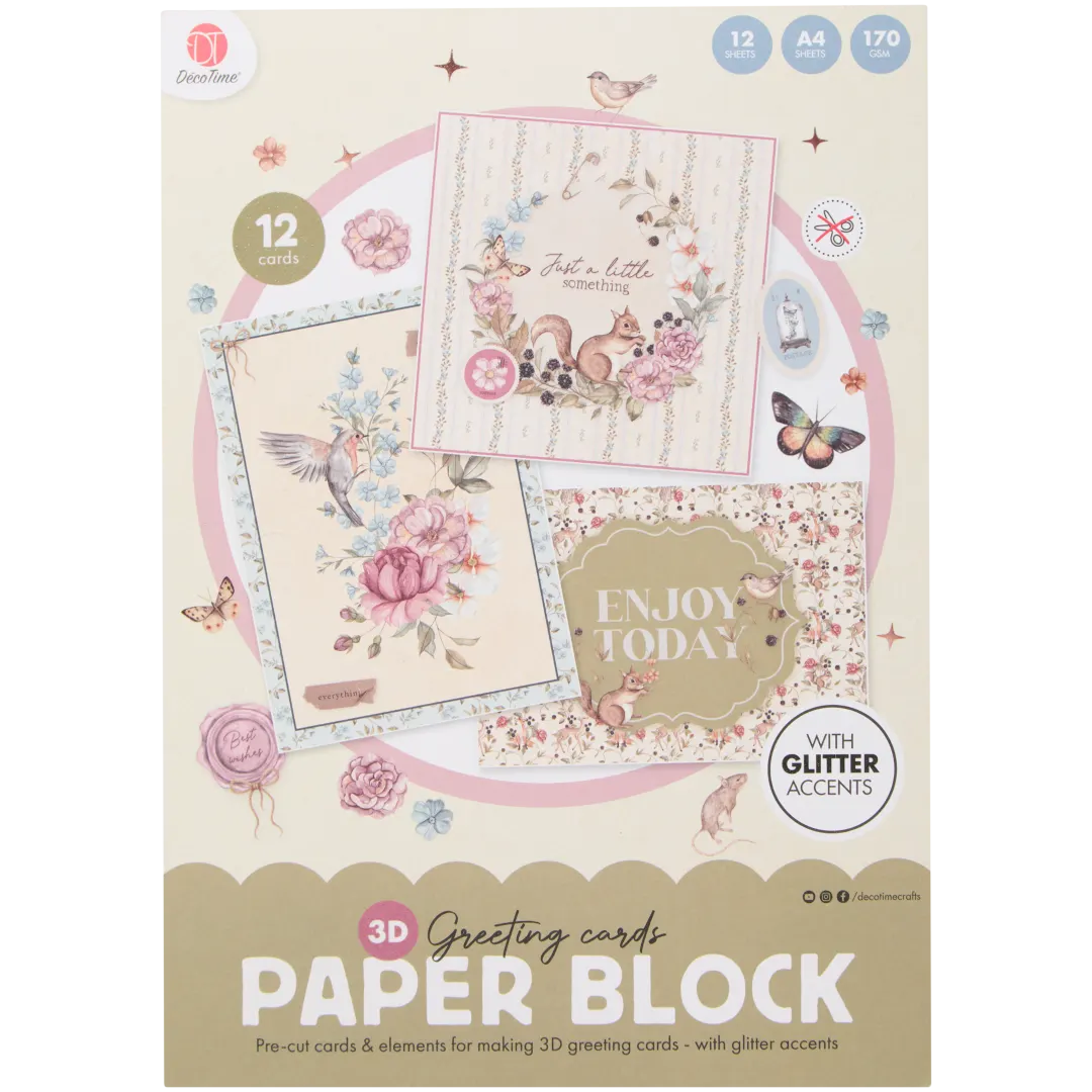 Bloc de papier créatif DécoTime