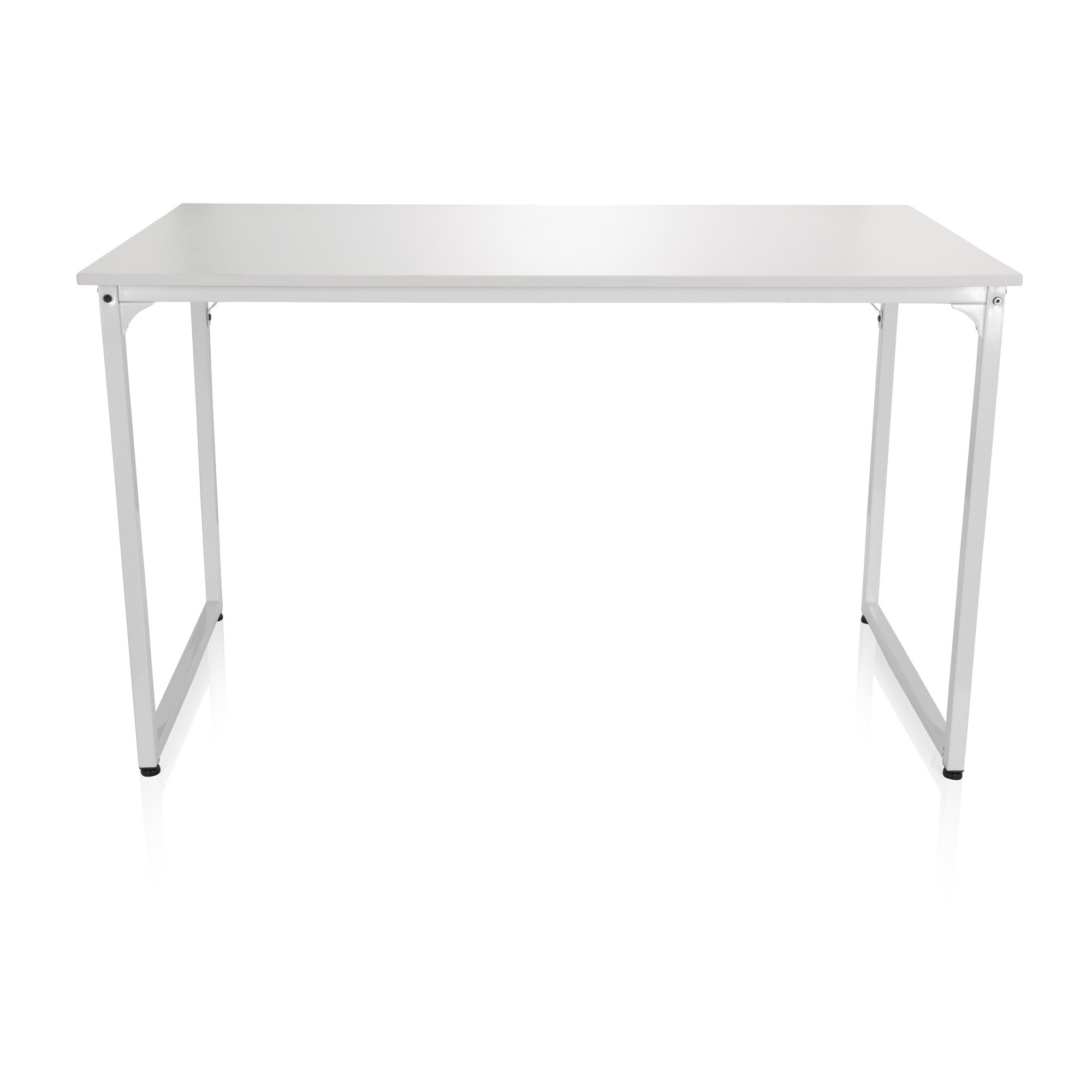 Schreibtisch WORKSPACE II Melaminharzbeschichtete Spanplatte, Gestell pulverbeschichteter Stahl hjh OFFICE