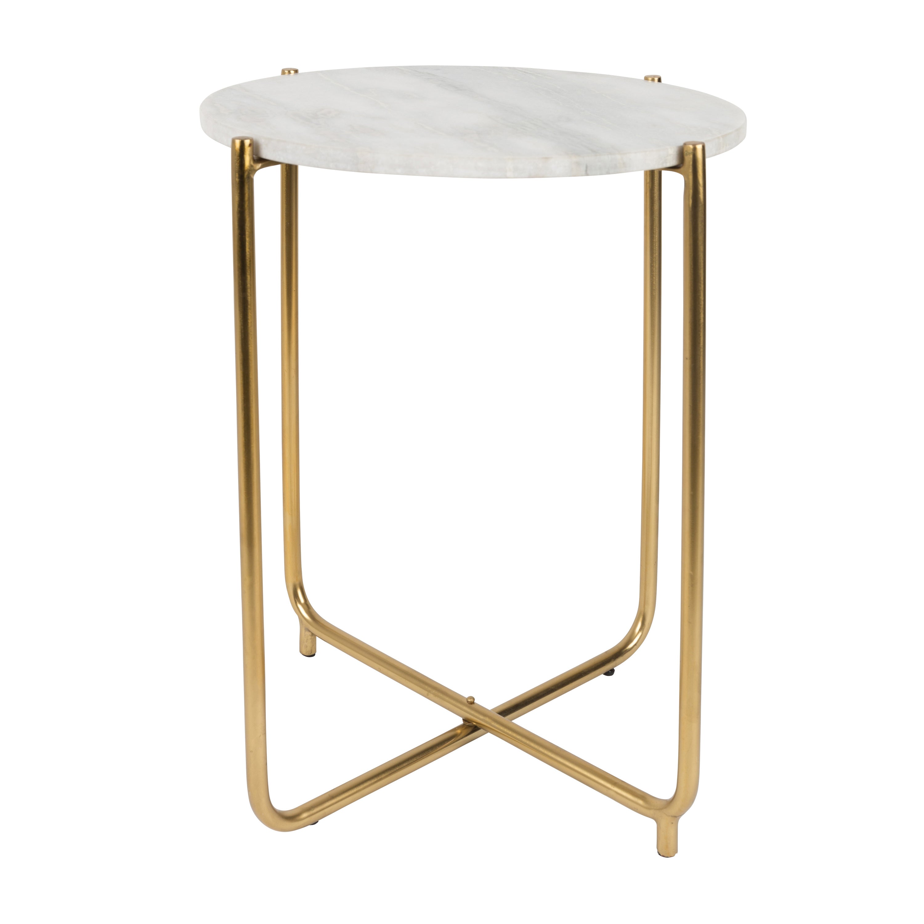 by fonQ basic Chique Bijzettafel Ã 44,5 cm - Wit