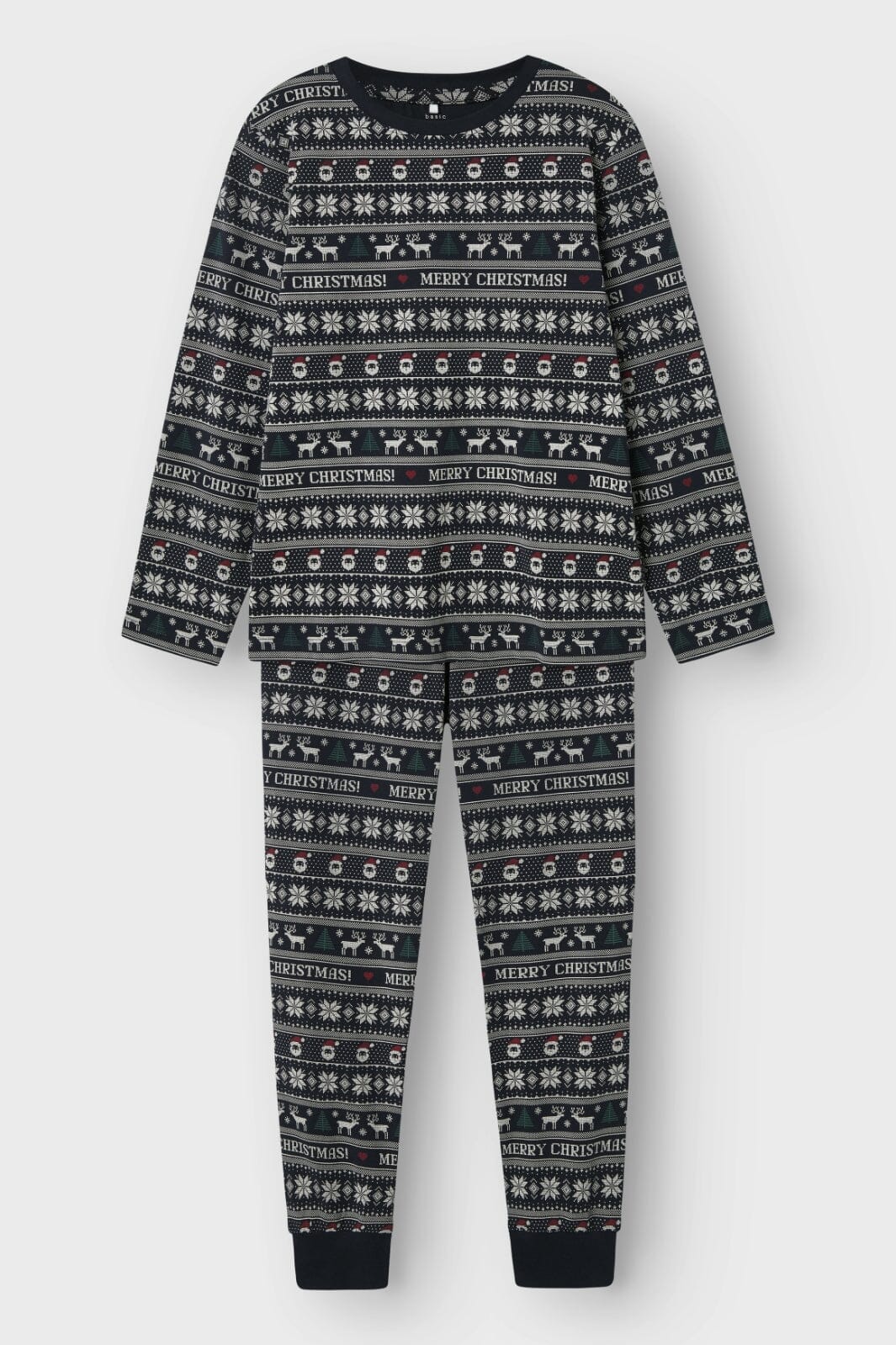 Name It Nknvismas Ls Nightset 4668405 dark sapphire merry christmas