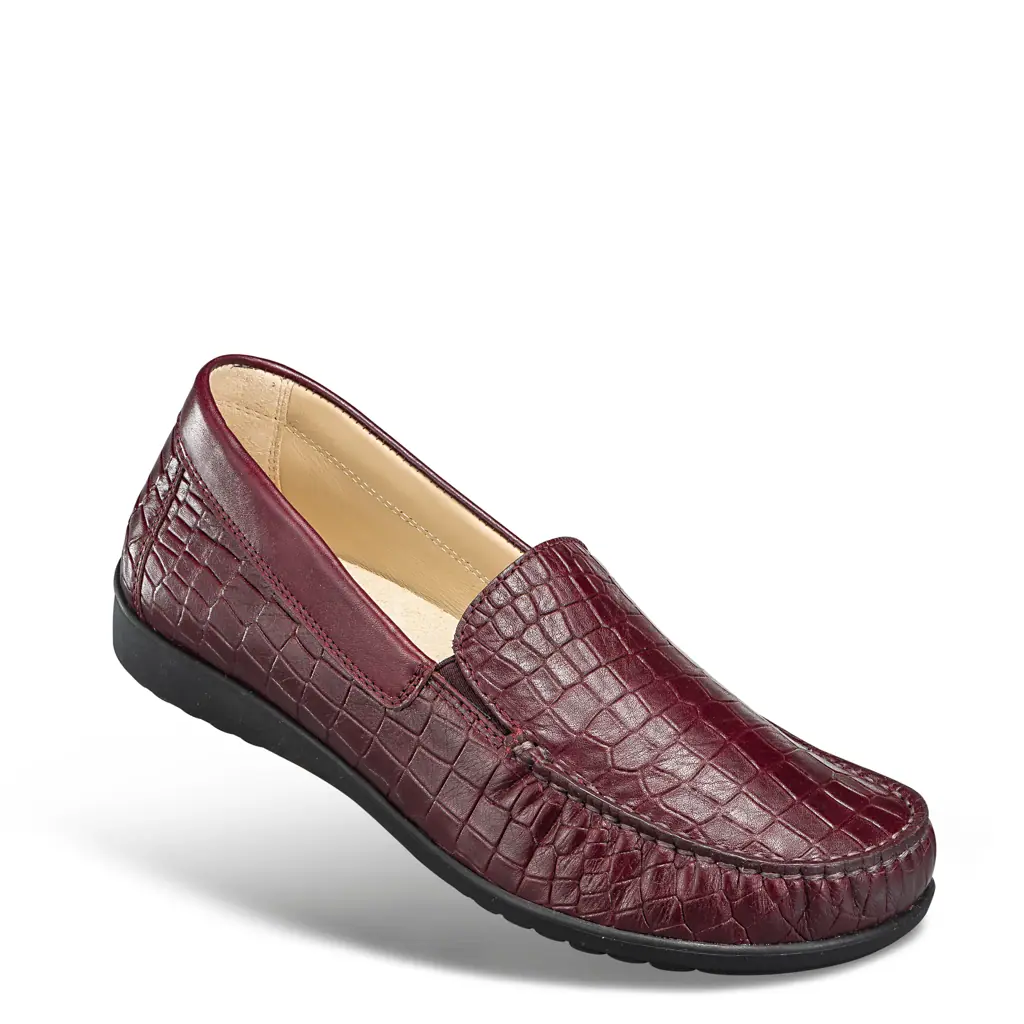 DAMEN - Mokassin AMINA bordeaux