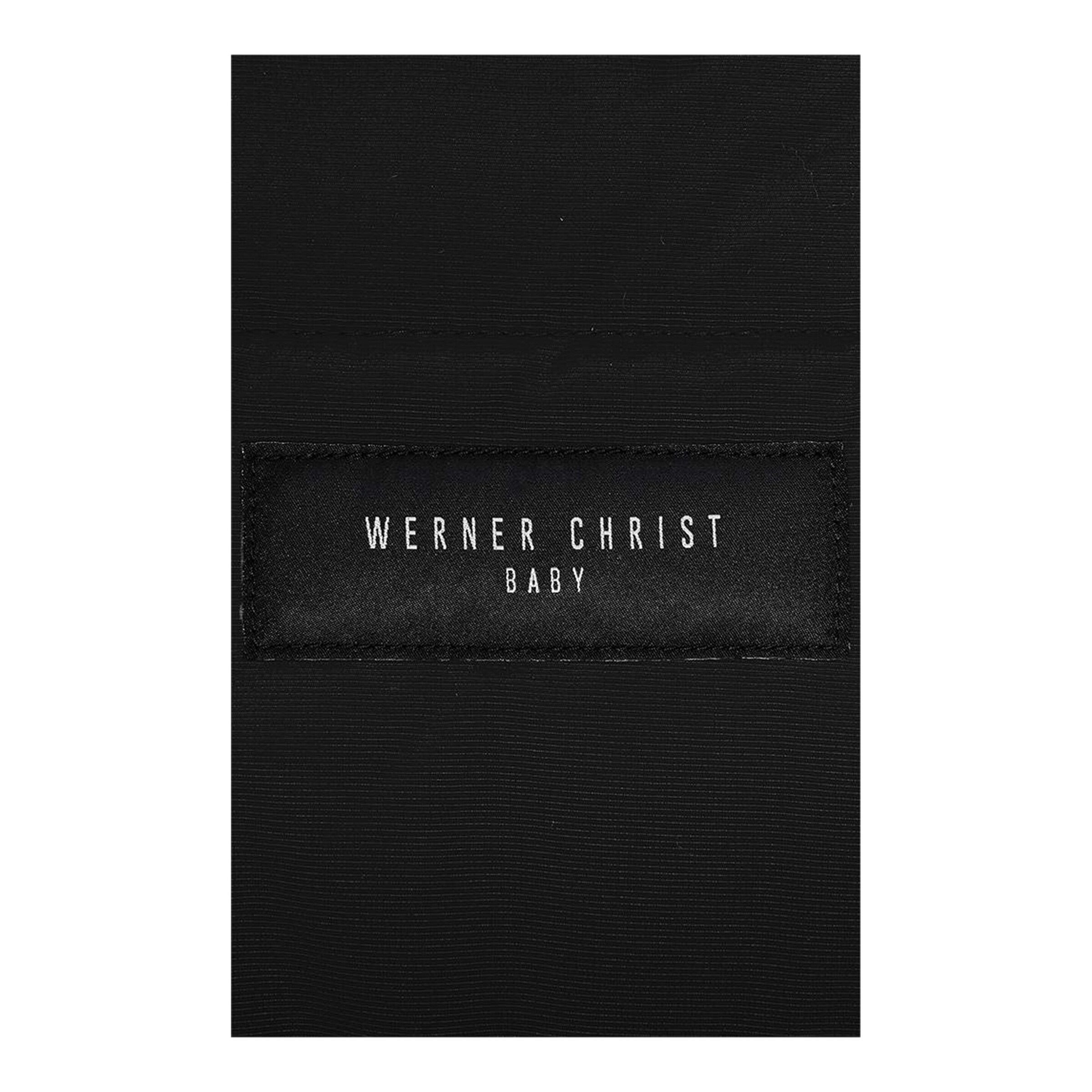 Werner Christ Baby Lammfell-Fußsack TULA vario black