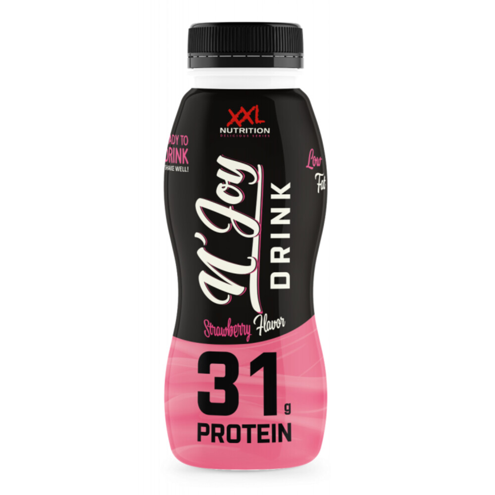 6x XXL Nutrition N'Joy Protein Drink Aardbei310 ml
