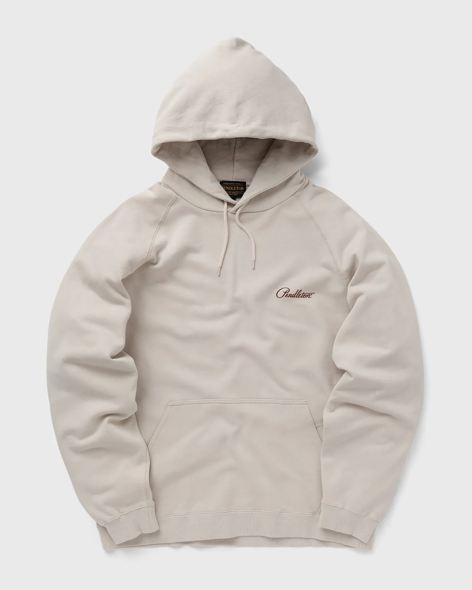 Pendleton BACK PRINT SWEAT HOODIE IVORY HARDING