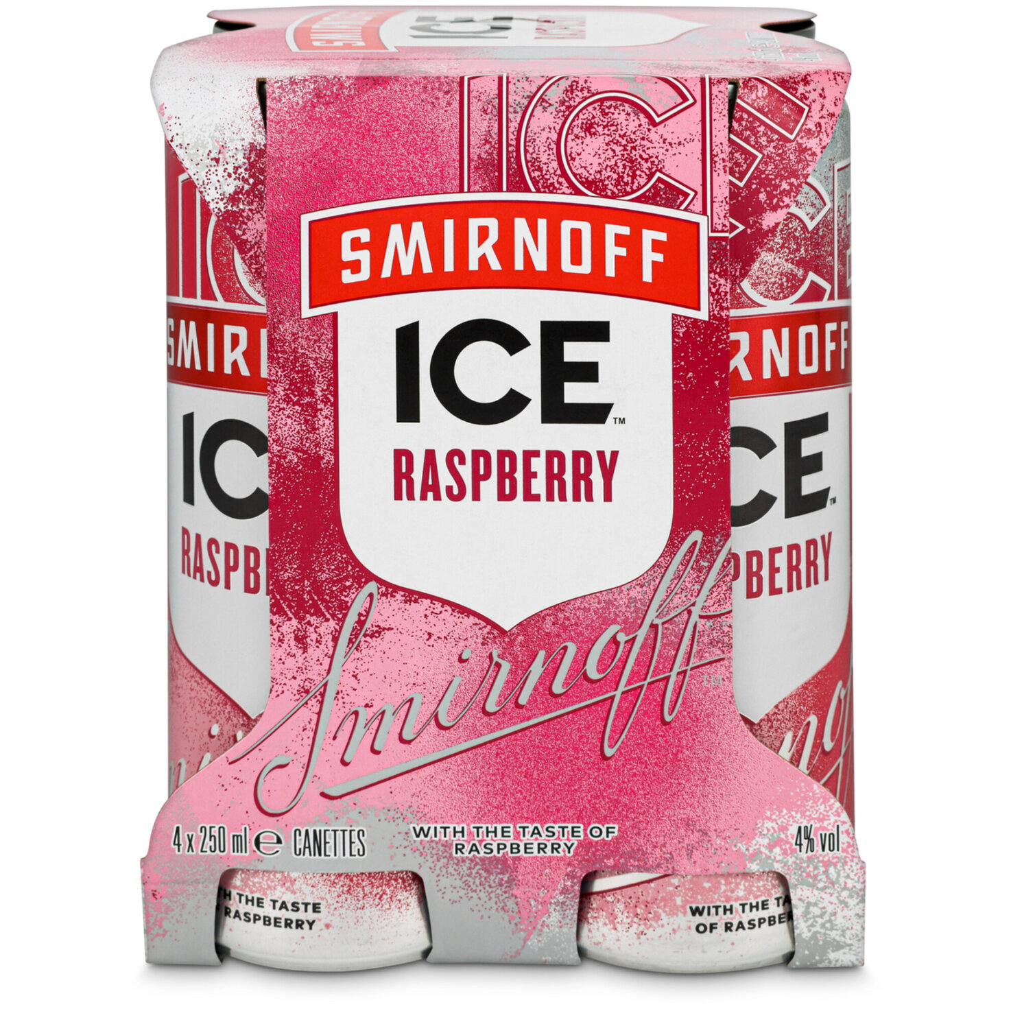 Smirnoff Ice Raspberry 4x25cl -100cl