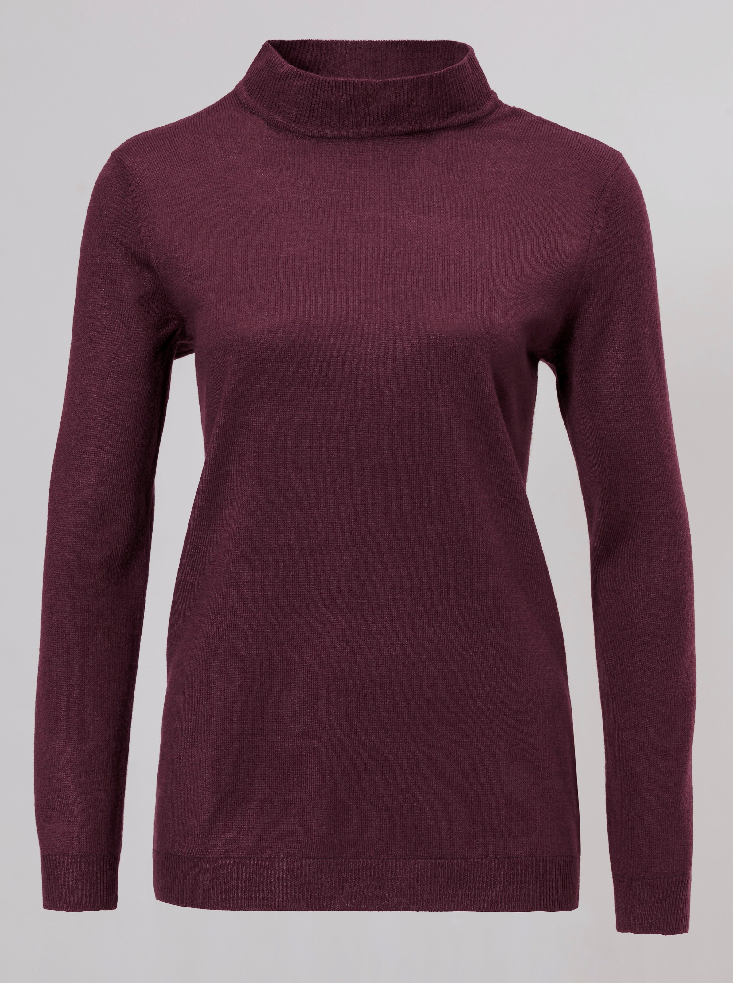 Stehkragenpullover
