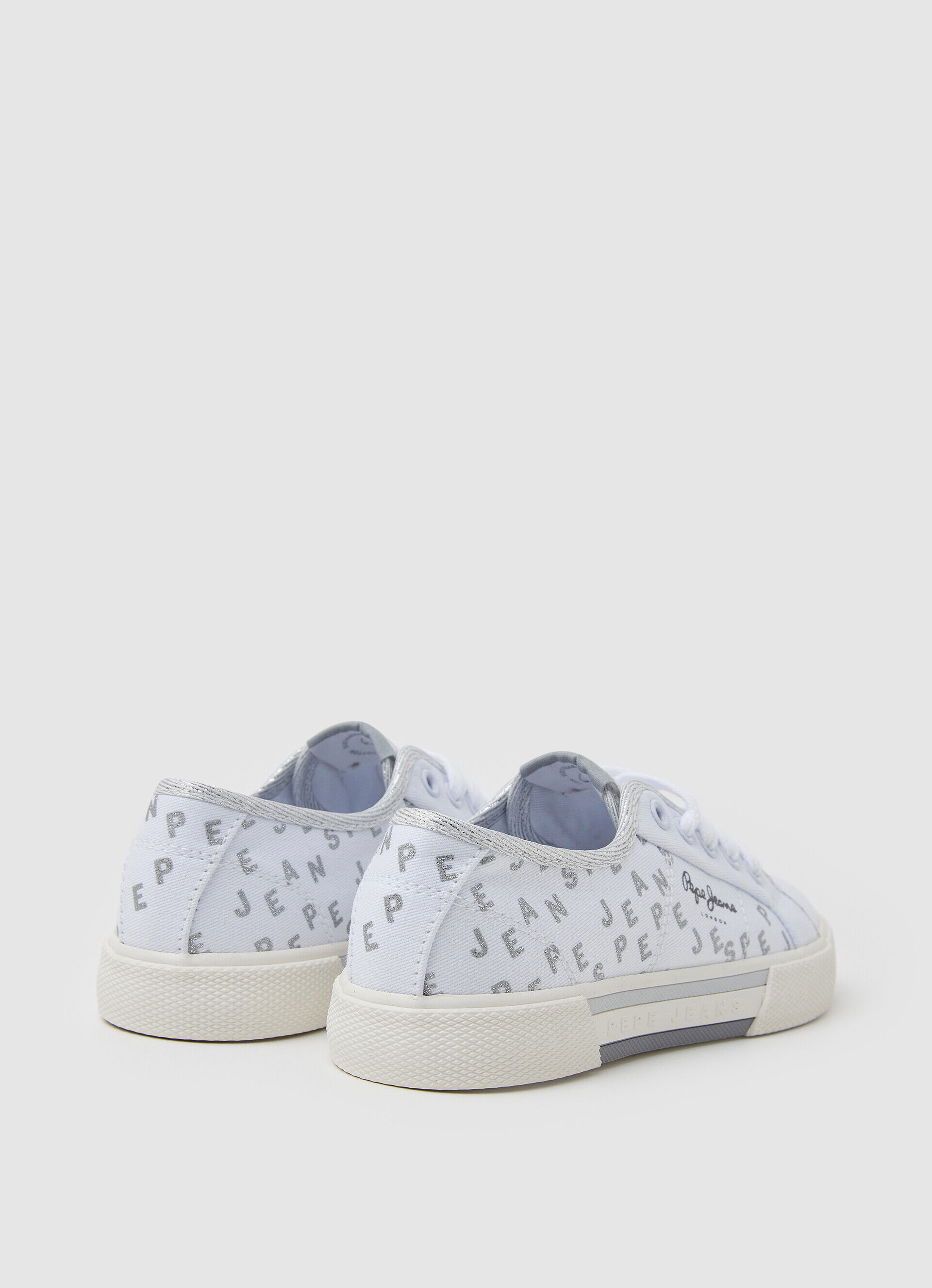 Tênis básico Brady Shine - branco