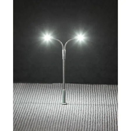 Faller 272121 - LED-Straßenbeleuchtungen, Peitschenleuchten, 3 Stück