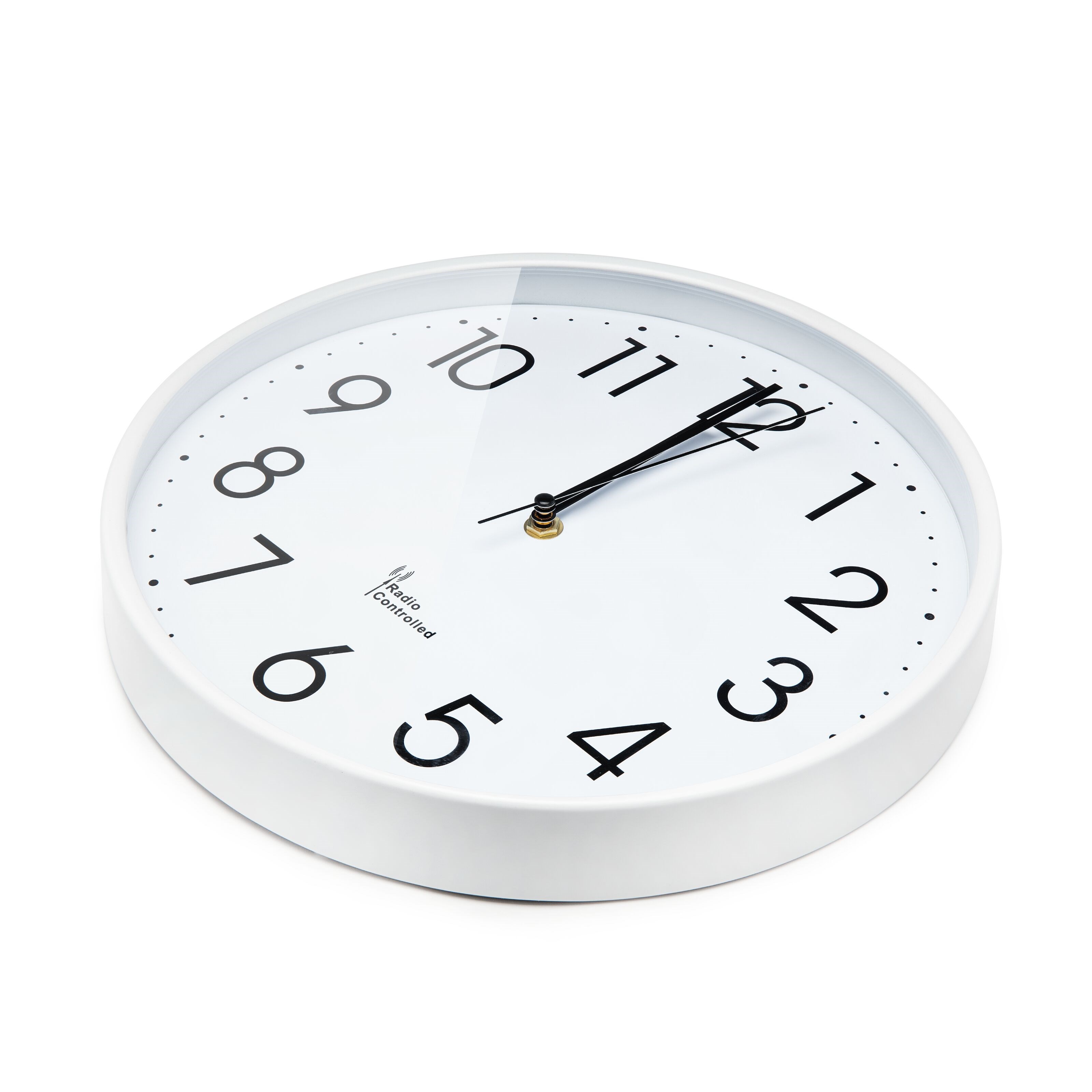 Rubicson Radiostyrt veggklokke 30 cm