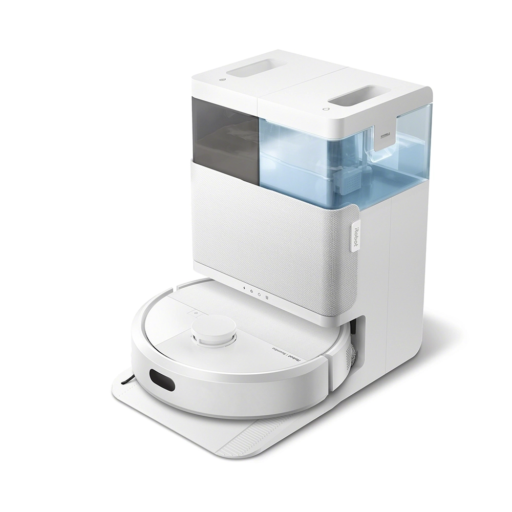 iRobot Roomba Plus 405 Combo + AutoWash Dock Saug- und Wischroboter weiss
