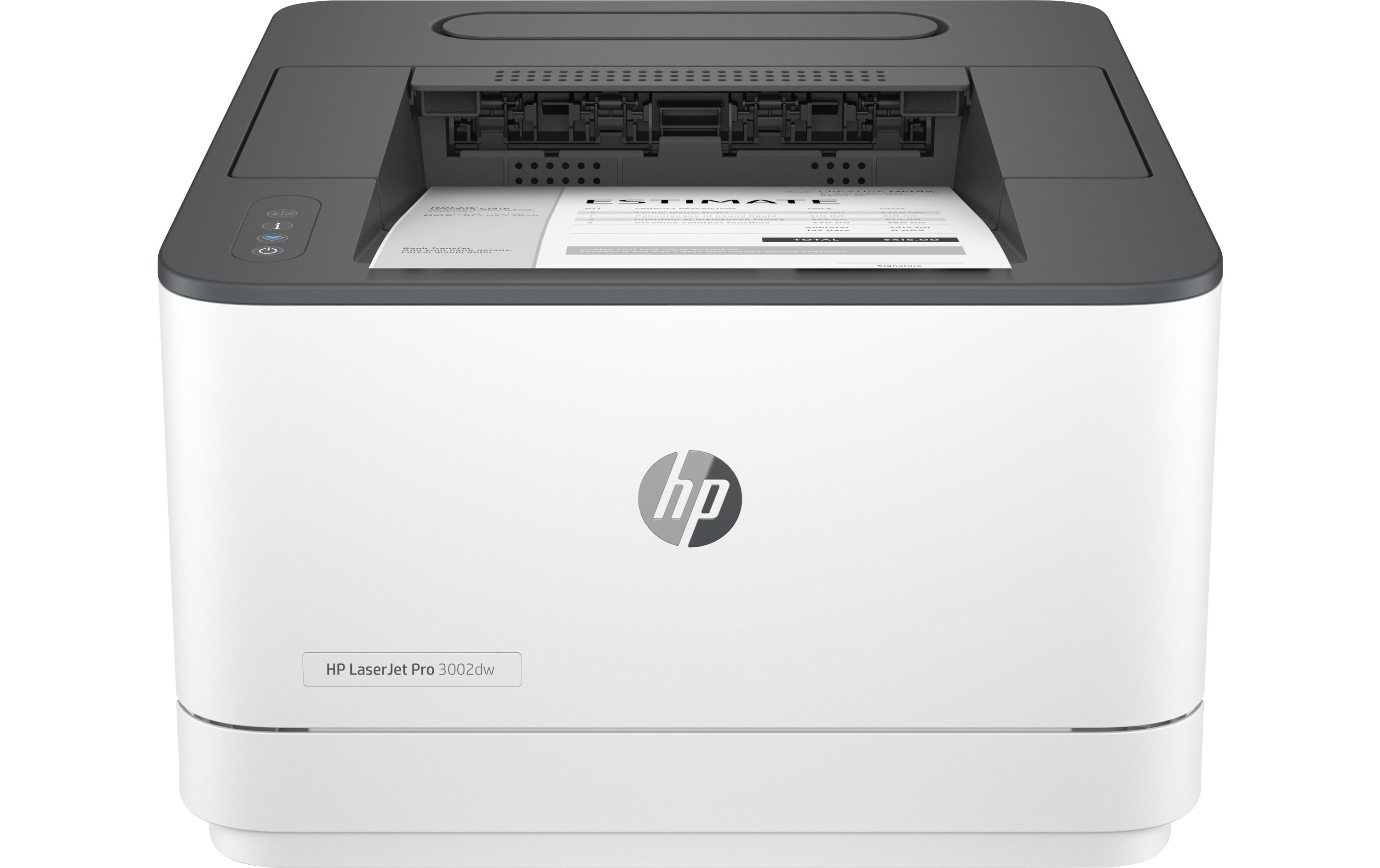 Drucker LaserJet Pro 3002dw<br>Laserdrucker mit vielen Verbindungsmöglichkeiten