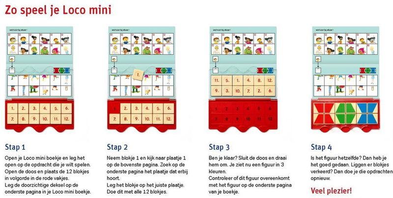 Loco Mini - Rompompom Puzzels - Oefenboekje - Educatief