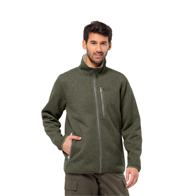 Jack Wolfskin Fleecejacke »ROBSON FJORD JACKET« Wärmend, winddicht, Übergangsjacke