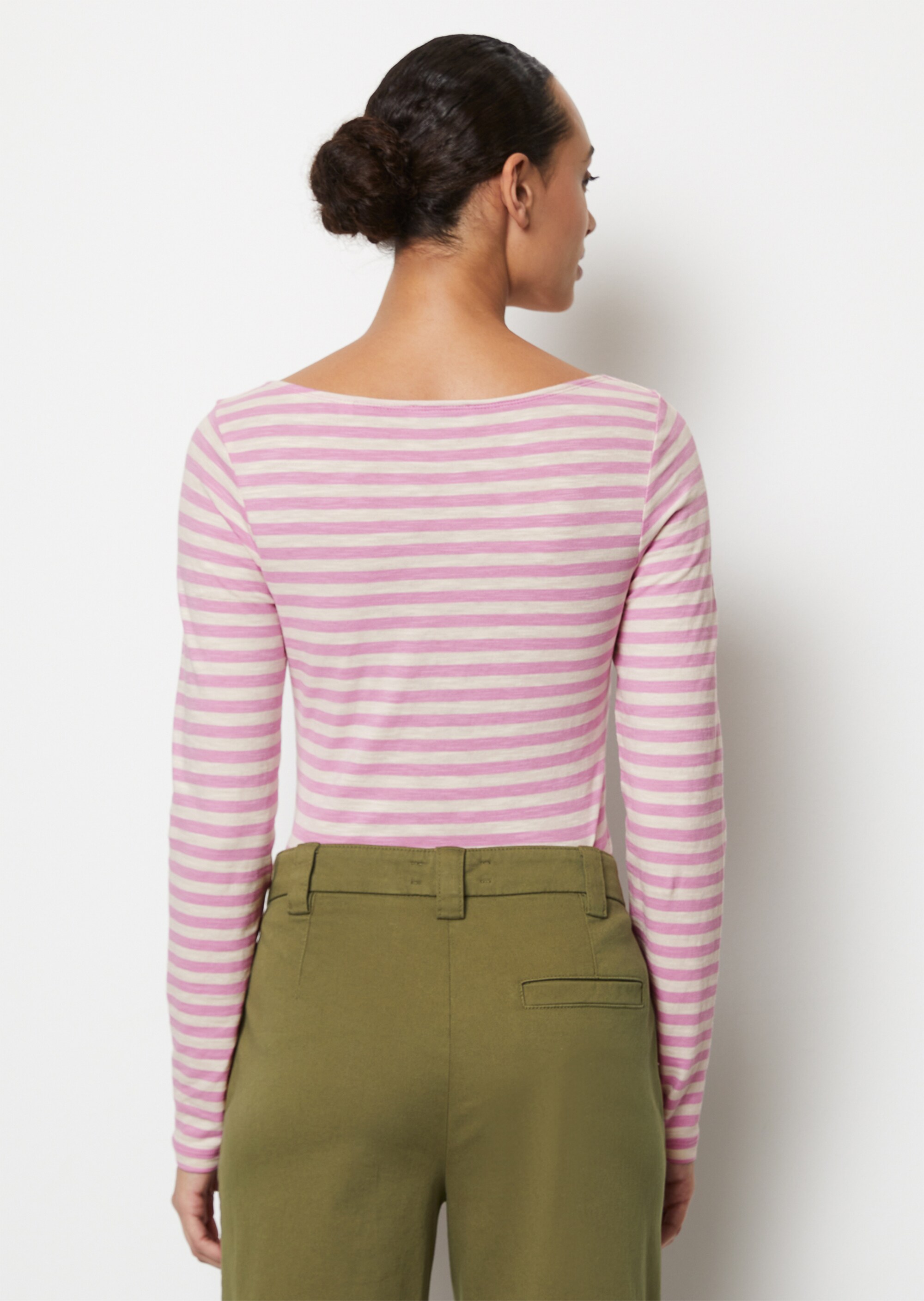 Longsleeve aus Organic-Cotton-Slub-Jersey