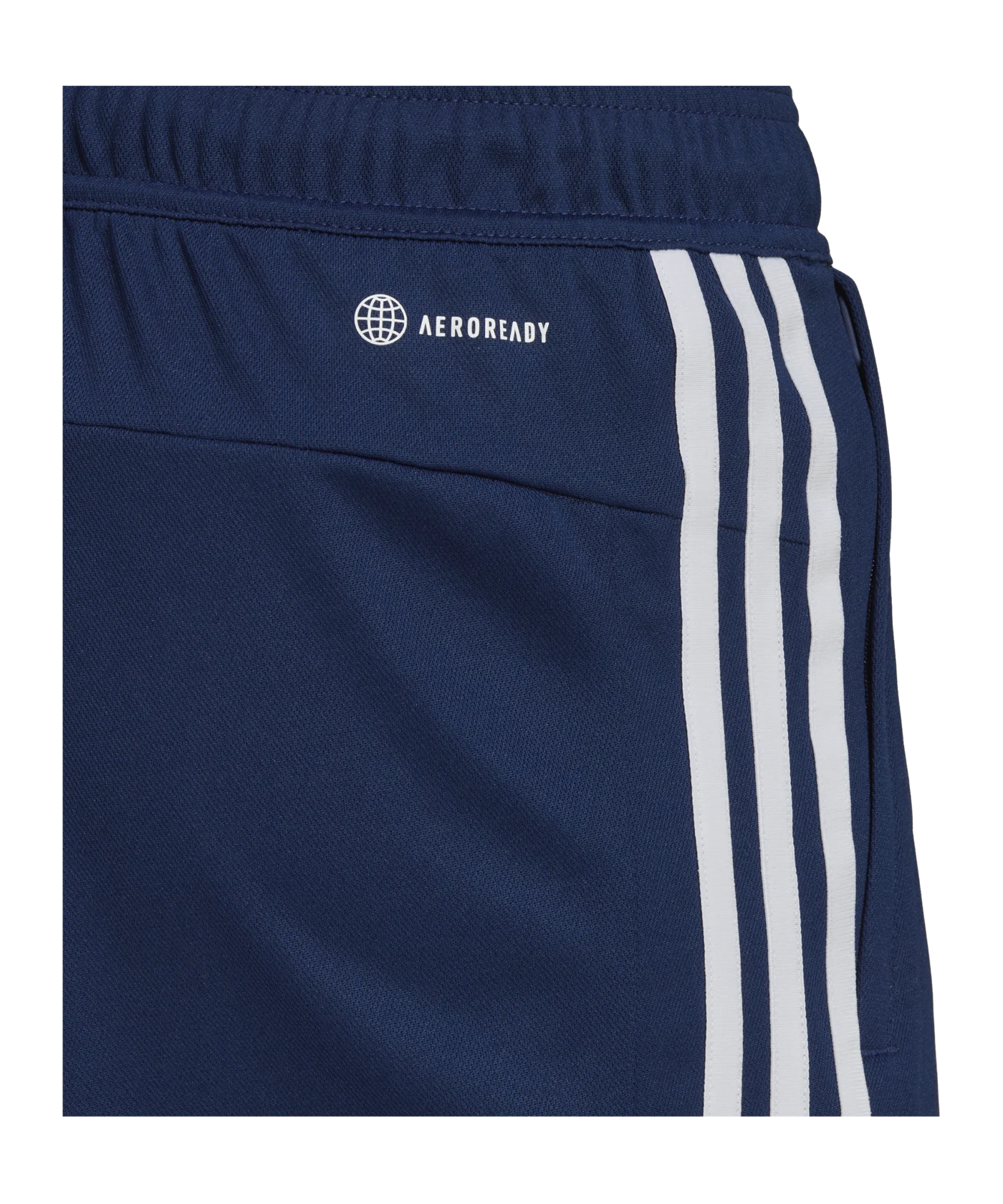 adidas Pique 3-Stripes Trainingsshort Blau Weiss