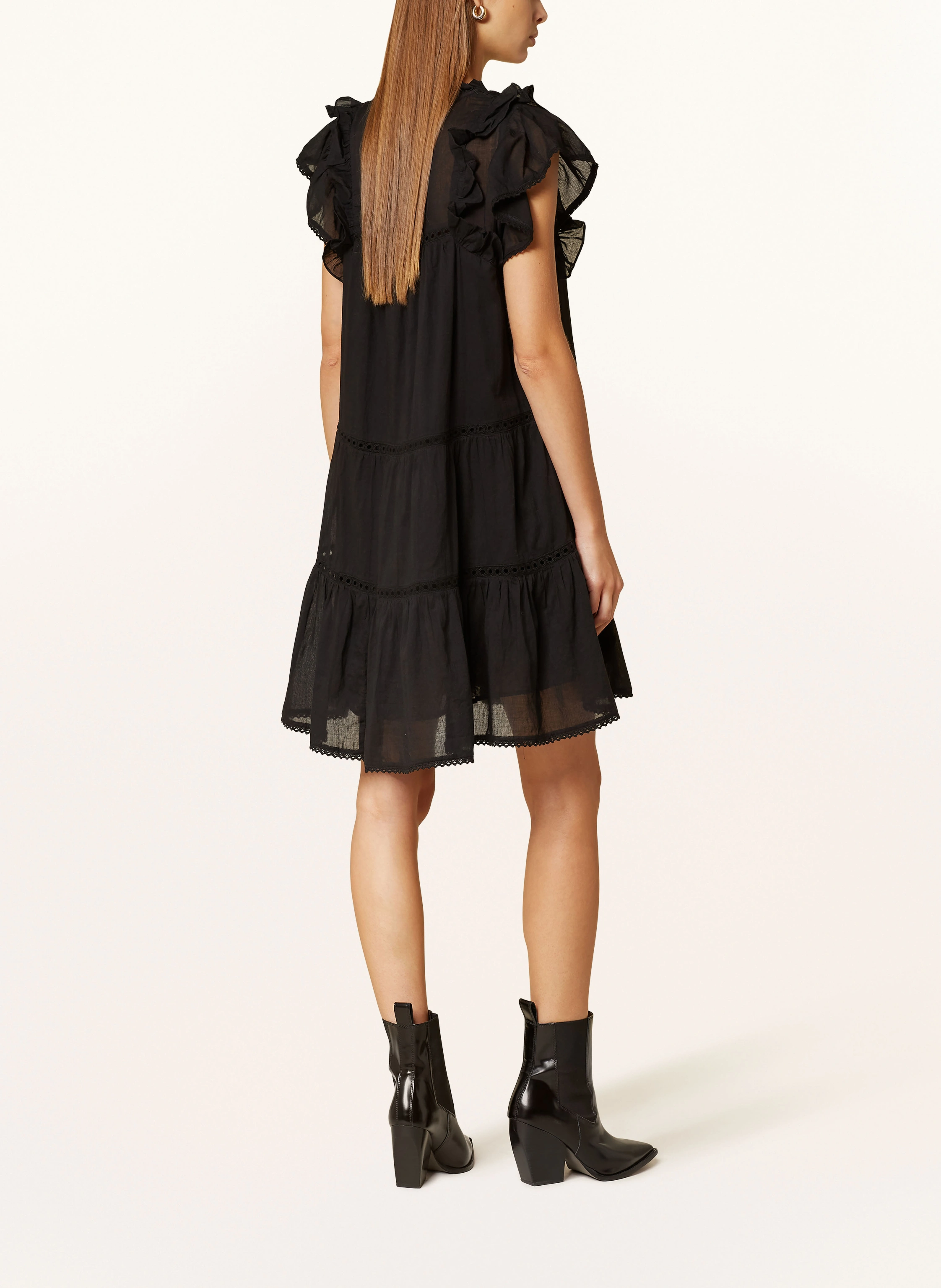 NEO NOIR Kleid JAMMA mit Rüschen