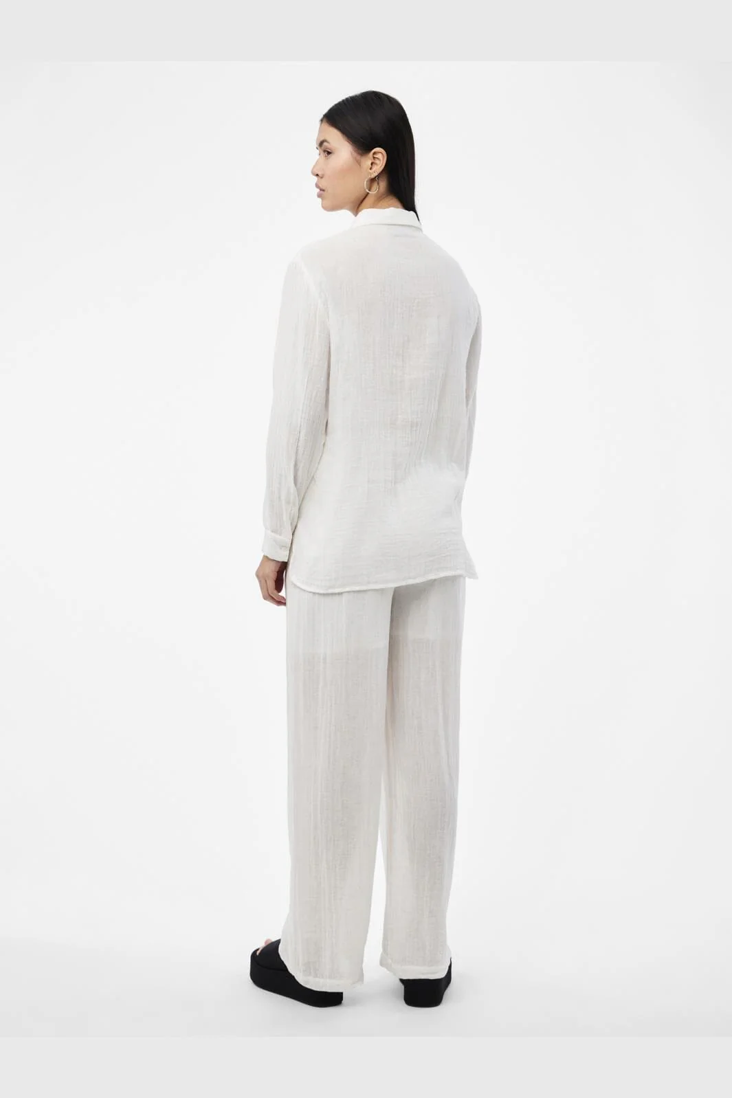 Pieces Pcmastina Ls Relaxed Shirt 4465813 cloud dancer