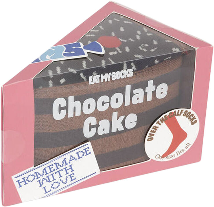 Eat My Socks Strømper - Chocolate Cake Multi